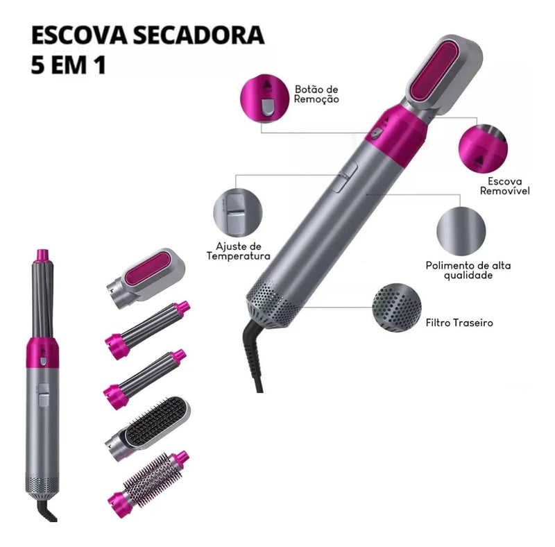 Escova Secadora 5 em 1 XMSJ.