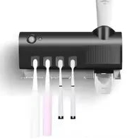 Suporte para Escova de Dentes com Desinfecção UV.