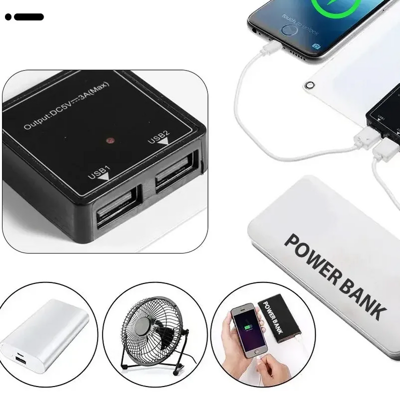 Carregador Solar Portátil Soecopo.