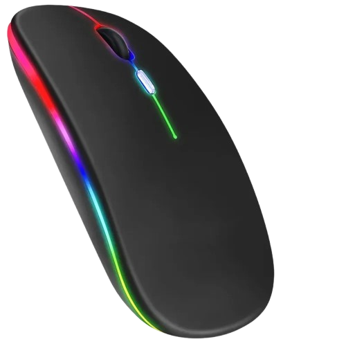 Mouse Sem Fio 2.4GHz com 1600 DPI.