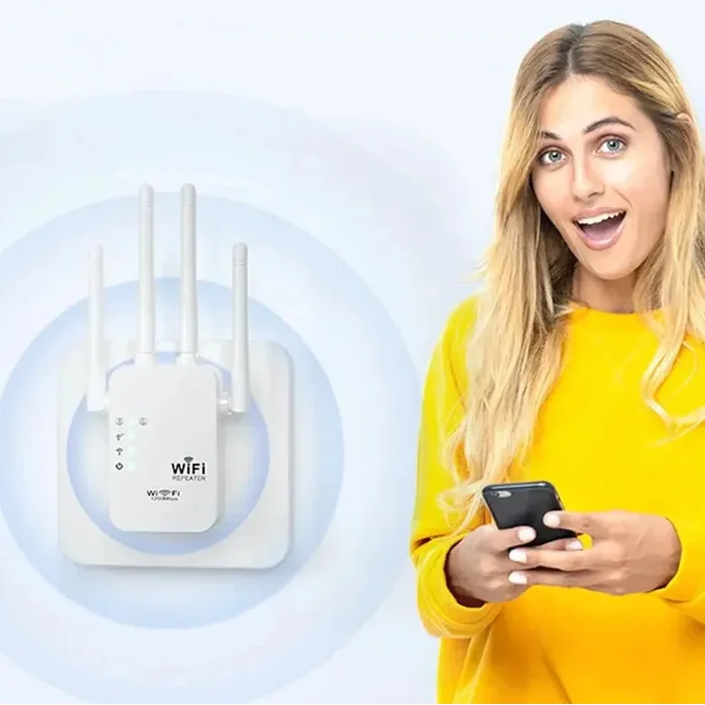 Repetidor Wi-Fi WALRAM 300 Mbps.