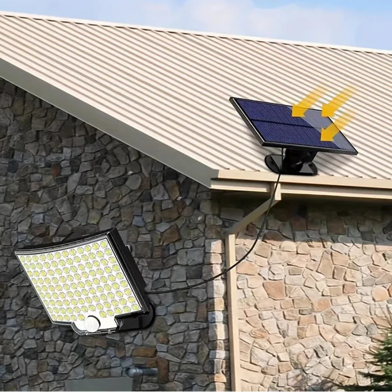 Luminária Solar com Sensor de Presença F106.