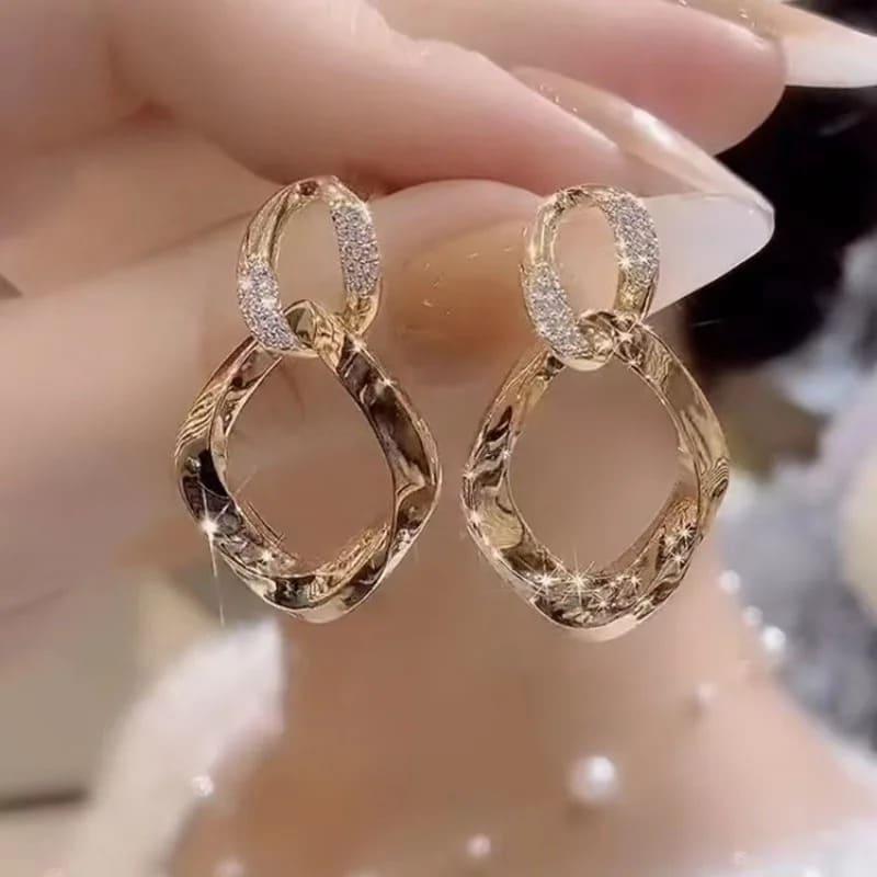 Brincos de Zirconia Elegance. - LGF
