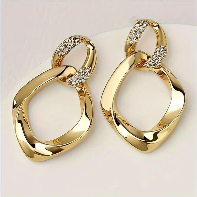 Brincos de Zirconia Elegance. - LGF