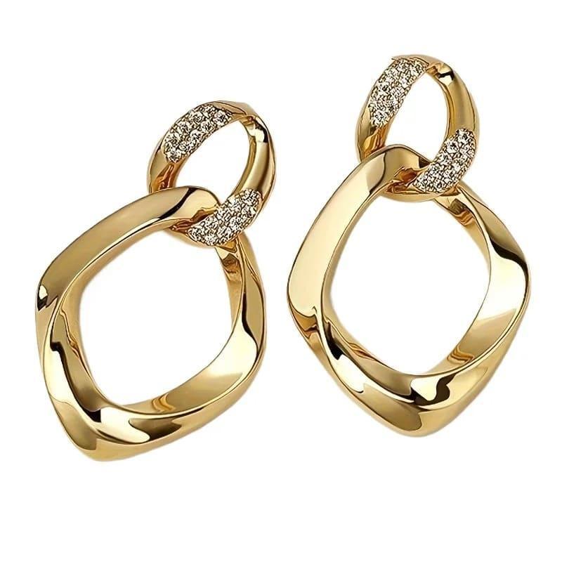 Brincos de Zirconia Elegance. - LGF