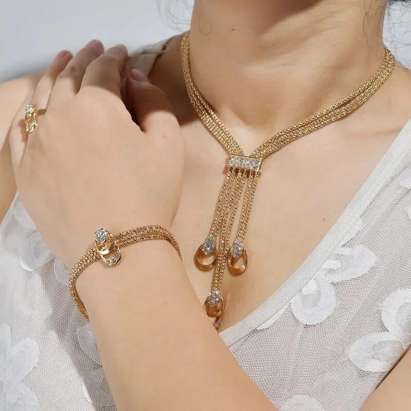 Conjunto de joias 4 peças. - LGF