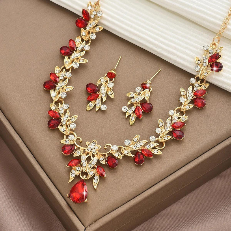 Conjunto de Joias Flor de Encanto. - LGF