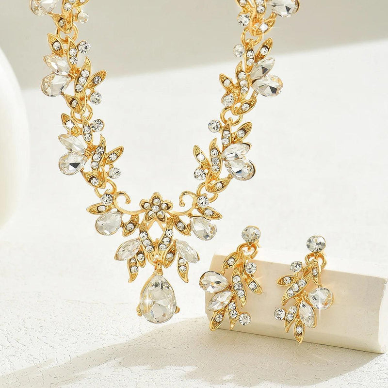 Conjunto de Joias Flor de Encanto. - LGF