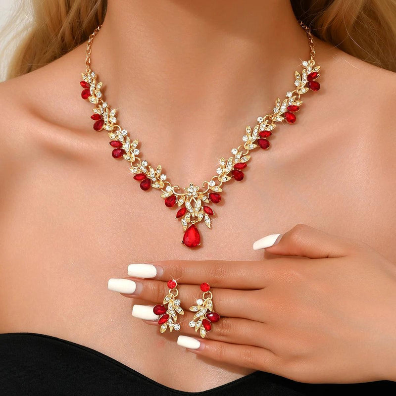 Conjunto de Joias Flor de Encanto. - LGF