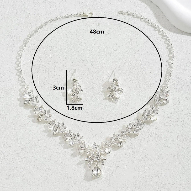 Conjunto de Joias Flor de Encanto. - LGF