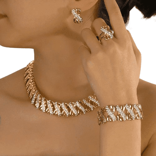 Conjunto de Joias Geométricas Liffly. - LGF