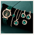 Kit Relógio Feminino 6 Peças - LGF