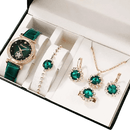 Kit Relógio Feminino 6 Peças - LGF