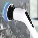 Esfregão de Limpeza Giratório 3 em 1 Recarregável.