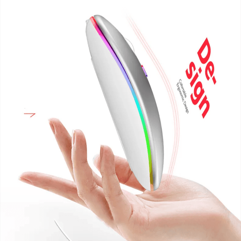 Mouse Sem Fio 2.4GHz com 1600 DPI. - LGF