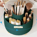 Organizador de Pincéis de Maquiagem com Rotação 360°.