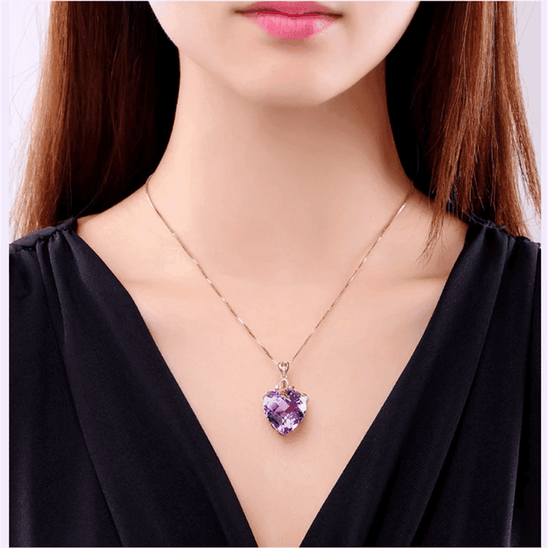 Pingente de Ouro Rosa DIWENFU. - LGF