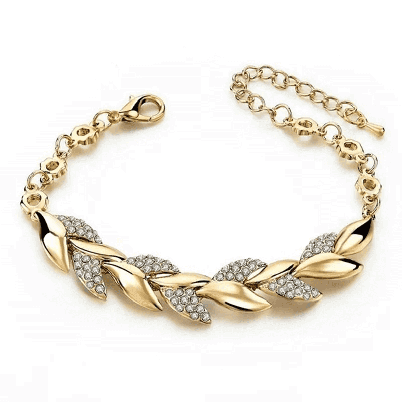 Pulseira Feminina de Zircônia Cúbica – Estilo Romântico. - LGF