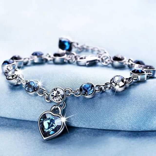 Pulseira Feminina de Zircônia Cúbica – Estilo Romântico. - LGF